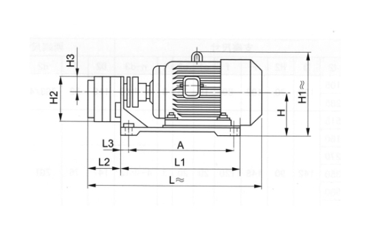 资兴卧式齿轮油泵装置WBZ型